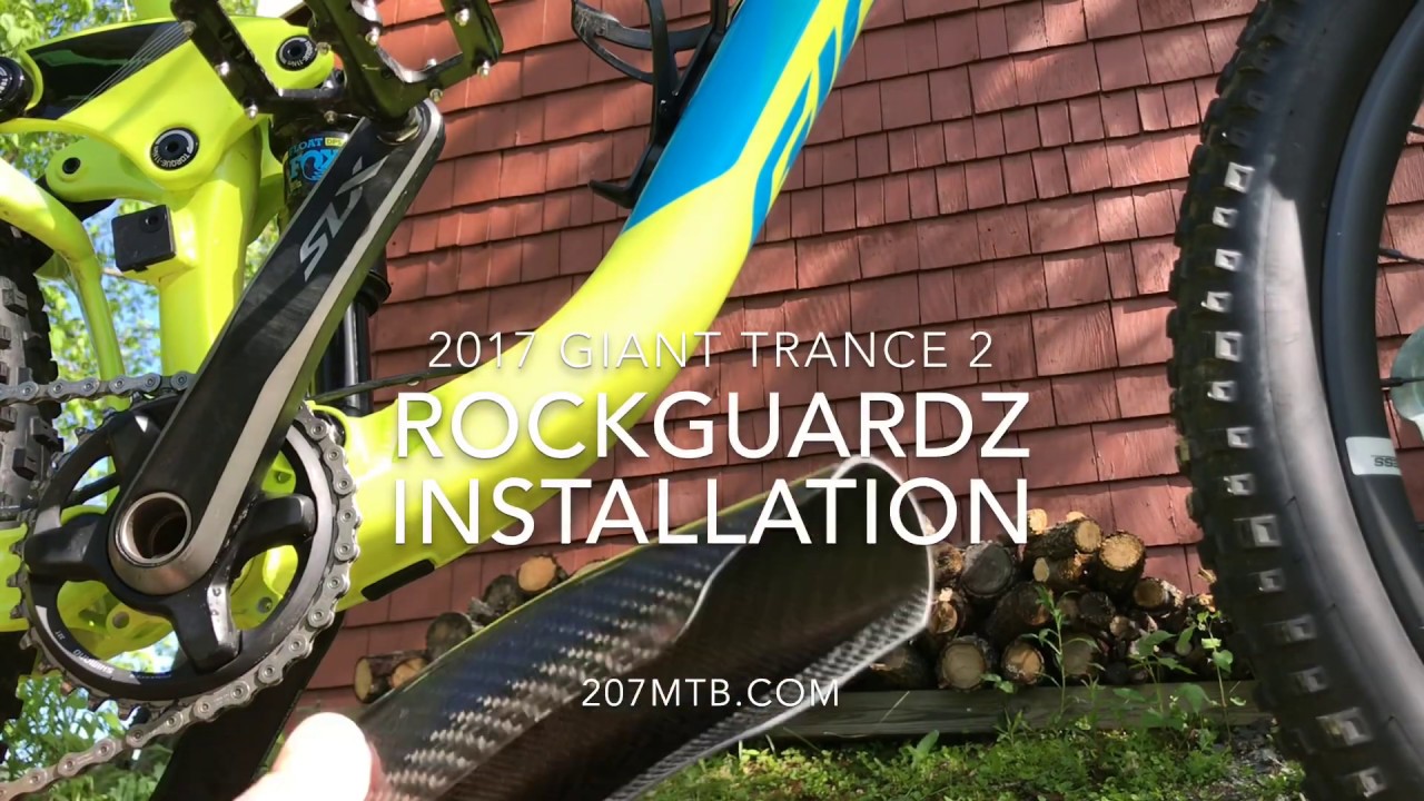 RockGuardz Installation – Carbon Fiber MTB Frame Guard Install