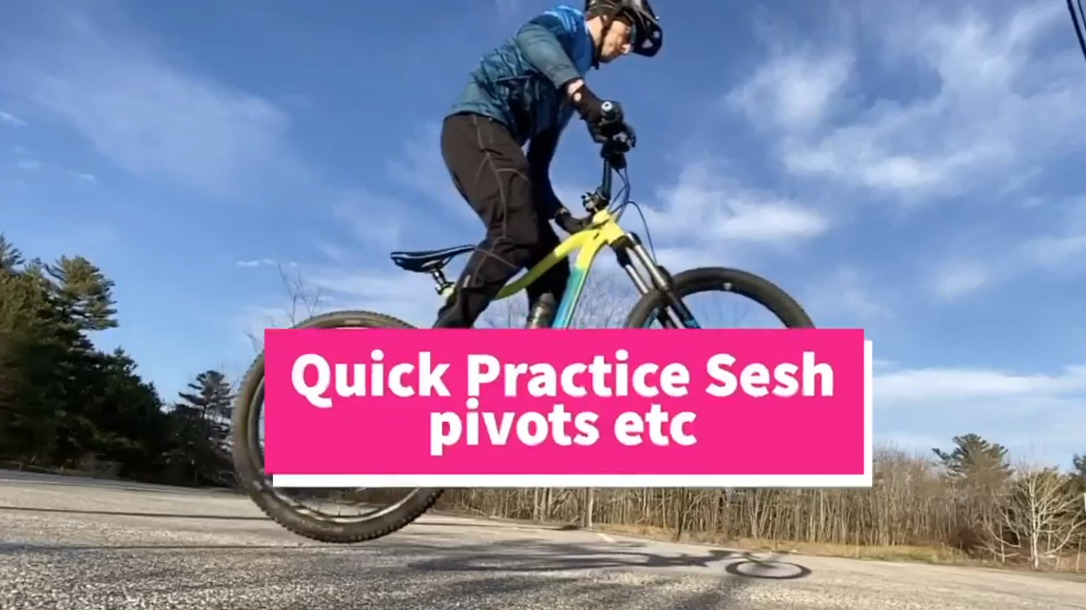 Pivot 180 – MTB Skills Practice